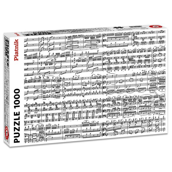 Piatnik Musical Notes 1000 piece puzzle