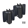 D&D Technologies TCA1L2S3BTS TruClose Regular Duty Gate Hinges, Self Closing Gate Hinges for Metal Gates up to 66 Pounds, with Alignment Legs, for Square Gate Frame and Post, Black, 2 Count