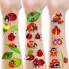 ATSMOICY 340 Ladybug Temporary Tattoos Stickers Baby Shower Birthday Party Favors Decorations Tattoo