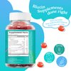 BeLive Biotin Gummies - Skin, Nails & Hair Vitamins with A, C, D, E, B12, Zinc, Folate & Inositol, Biotin Supplement for Anti-Aging, Energy & Collagen Boost, Multivitamin Gummies - Strawberry | 3-Pack