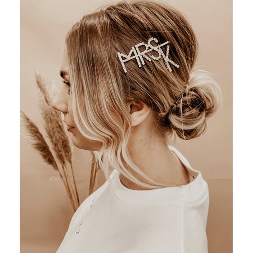 Six Stories Bride To Be Hair Clip, Bachelorette Party Word Hair Accessories, Mrs Rhinestone Bobby Pin, Bridal Shower Hair Piece, Letter Rhinestone Clips, Personalised Bachelorette Party Decorations