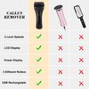 Electric Callus Remover for Feet, Rechargeable Foot Scrubber Dead Skin Removal Pedicure Tools, Portable Foot File Kits with 3 Roller Heads for Professional, Home, Travel