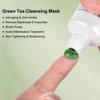 Green Tea Face Peel Mask Blackhead Remover Acne Deep Cleansing Mask Skin Care Mask Exfoliating & Repair,Reduces Fine Lines＆ Wrinkles,for Any Skin Types