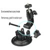 ASOCEA Action Camera Suction Cup Mount Windshield Camera Holder Tripod Adapter with Screw Compatible with Gopro Hero 11 10 9 8 7 6/AKASO EK7000/Brave 4/Dragon Touch/DJI OSMO Action/Insta360 X3 x2