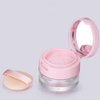 minkissy 2Pcs Mini Loose Powder Box - 3g Powder Cases for Traveling Powder Case Bulk Body Powder Cosmetic Case for Women Travel Abs