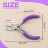 SPEEDWOX 3-Inch Diagonal Cutters Small Wire Cutters Flush Cutting Pliers For Jewelry Making Floral Wire Cutters Zip Tie Cutters Mini Wire Cutting Tool Snips Cutters Side Cutters Pliers