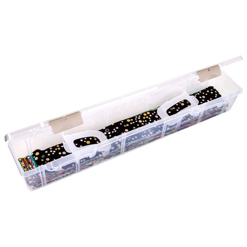 ArtBin 6999AB Fabric Strip Case - Crafts, Quiliting & Sewing Organizer, [1] Plastic Storage Case, Translucent