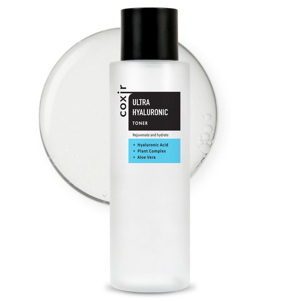 coxir Ultra HYALURONIC Toner | HYDRATION-14-Complex| Paraben Free, Cruelty Free, Korean Skin Care [150ml/5.07 fl.oz.]