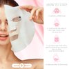 Repair Beauty Hyaluronic Acid & Vitamin E Sheet Face Mask - Plumps & Moisturizes Skin, Reduces Wrinkles & Fine Lines, Hydrating Sheet Mask - Cruelty Free Korean Skin Care For All Skin Types - 5 Masks