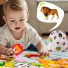 Wooden Puzzle for Toddler 1-3, 8 Pcs Toddler Puzzle Ages 2-4, Baby Animal Puzzle for Toddler, Montessori Puzzles Toys for 1 2 3 Year Old Boy Girl, Learning Preschool Educational Puzzle Toy(8 Pcs)