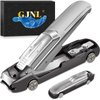 2024 Upgrade Nail Clippers with Catcher - Cool Car Model No Splash Toenail Clippers, Self Collecting Fingernail & Toe Nail Clipper for Thick Nails, Sharp Blade Birthday Gifts for Men