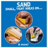 Sanding Mouse Mini Detail Sander with 50 Pre-Cut Gold Sanding Strips • 10 each of The Following Grits are Included: 80, 120, 150, 220 and 400