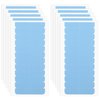 Mabor 120Pcs Tape for Hair Extensions, 1.58 x 0.32 Inch Double Sided Hair Tape Blue Adhesive Human Hair Tape for Replacement Tape, Wig Tape Beauty Tools