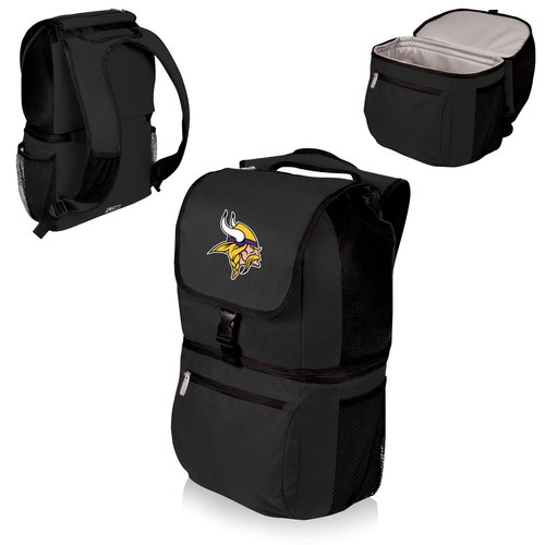 Black Minnesota Vikings Zuma Cooler Backpack