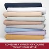Mellanni Queen Fitted Sheet Only - Iconic Collection Bedding Sheets - Soft & Cooling Sheets with up to 16 inch Deep Pocket - All Around Elastic - Wrinkle, Fade, Stain Resistant - 1 PC (Queen, White)