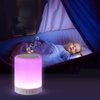 KPR Night Light Bluetooth Speaker, Portable Wireless Bluetooth Speakers, Touch Control Bedside Table Light, Outdoor Speakers Bluetooth, Best Gifts for Girl, Boy, Baby