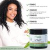 Roselle Naturals Chebe Leave In Conditioner Organic 4 Oz, Moisturizing Hair Treatment w/Chebe Powder for Hair Growth African Chebe Oil & Rosemary Essential Oil Chebe Hair Leave In Conditioner Natural