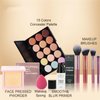 Face Makeup Kits for Women, Face Makeup Set for Beginners, Christmas Gifts Set for Women Girls, Makeup Essential Bundle with Eyeshadow Palette