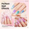 SUPWEE Cat Eye Gel Nail Polish - 12 Colors Silk Cateye Nail Polish Gel with Magnetic Stick Ceramic Moonlight Magnetic Gel Polish High Glossy Shine Effect Nail Art Manicure Home DIY for Women Girl