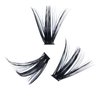 Cluster Lashes Mixed Length 50D 240 Individual Lashes D Curl Lash Clusters Volume Eyelash Clusters DIY Lash Extension Kit Fluffy Cluster Eyelash Extensions (50D-0.07D, 9-16mm)