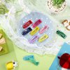 40 Pieces Snap Hair Clips Grip Hair Clips Metal Hair Barrettes for Women Snap Clips Double Hair Clip Pins Women Hair Accessories for Girls Hair Making Salon (Candy Color)