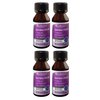 De La Cruz Gentian Violet - Violeta de Genciana - Tincture of Violet 1% First Aid Antiseptic, 1 FL OZ (4 Bottles)