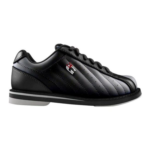 3G 900 Global Mens Kicks Unisex Bowling Shoes- Black 5 US, Black, 5 US