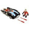 The Incredibles 2 Incredibile Car & Mr. Incredible Junior Supers Action Figure Play Set