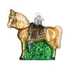 Old World Christmas Ornaments: Selection of Horses Glass Blown Ornaments for Christmas Tree, Western, 12176