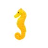 MIGHTY- Ocean Junior Seahorse - Squeaker - Multiple Layers. Made Durable, Strong & Tough. Interactive Play Dog Toy (Tug, Toss & Fetch). Machine Washable & Floats