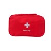 PAXLAMB First Aid Bag First Aid Kit Empty Medical Storage Bag Red Trauma Bag for Emergency First Aid Kits Car Workshop Cycling Outdoors (Red Handle)