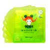 miss dragon Vegan Acne Skin Wasabi Soothing Korean Sheet Mask 10pcs
