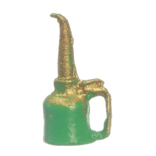Dolls House Miniature 1:12 Scale Garden Shed Garage Tool Accessory Oil Can