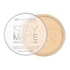 Rimmel London Stay Matte - 001 Transparent - Pressed Powder, Lightweight, High Coverage, Shine Control, 0.49oz