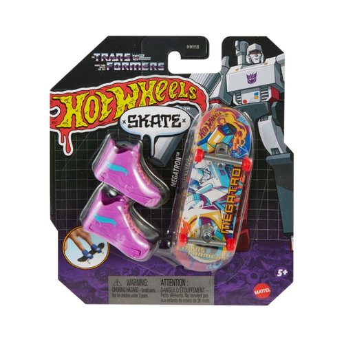 Hot Wheels Skate Transformers Megatron Finger Skateboard