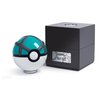 Pokémon Poké Ball Authentic Replicas - Realistic, Electronic, Die-Cast Poké Ball with Display Case Light Features - by The Wand Company (Net Ball)