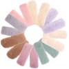 COHEALI 16pcs Plush Snap Hair Clips Rectangle Hair Barrettes Candy Color Hairpin Hair Accessories for Girl Women Mixed