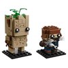LEGO BrickHeadz Groot & Rocket Building Kit, Multicolor