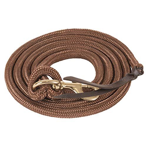 Mustang Poly Cowboy Lead Rope Brown