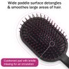 AFSEL Detangling Paddle Brush, Professional Styling Brush Air Cushion Paddle Hair Brush for Women, Ladies Airbag Massage Combs Paddle Brushes for All Hair Types