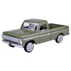 Motor Max 1969 Ford F-100 Pickup, Green - Motormax Premium American 79315-1/24 Scale Diecast Model Car