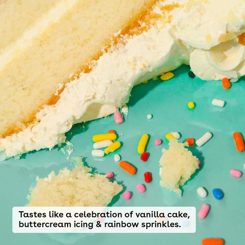 eos Natural Shea Lip Balm- Birthday Cake, All-Day Moisture Lip Care Products, 0.39 oz