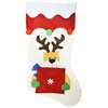 Black Duck Brand Set of 8 Christmas Stockings with Gift Card Envelopes! 18" Stockings with Adorable Christmas Themes and Envelopes for Notes or Gift Cards! (8)