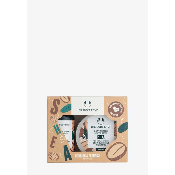 The Body Shop Nourish & Flourish Shea Body Care Gift Set, Vegan, 2-Piece Gift Set