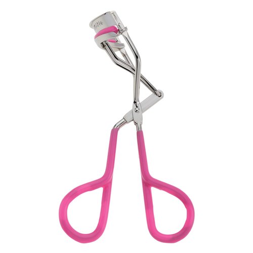 Tweezerman Pink Great Grip Eyelash Curler, Plastic, Includes 3 Replacement Pads