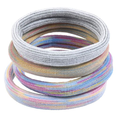 Bamboo Trading Company RH117 Bella Collection Cabana Stripe Hair Tie