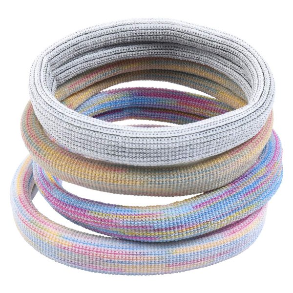 Bamboo Trading Company RH117 Bella Collection Cabana Stripe Hair Tie