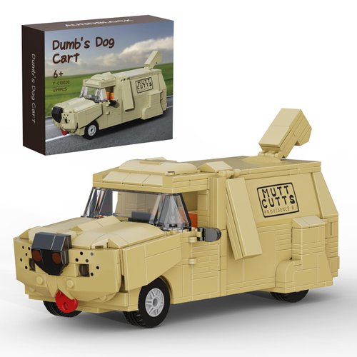 VLOTVFP Dumb’s Car Building Blocks Set, Dumber City Van Car for Kids Toy Vehicles Building Toys Model, Compatible with Lego, DIY Van Kit Present for Movies Fans、Adult 、Kids, Aged 6+ (499PCS)