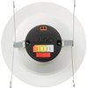 Juno 65BEMW SWW5 90CRI M6 Baffle Round 120 Volts LED Downlight, 2700K/3000K/35000K/4000K/5000K-10 Volt Dimming Recessed Lighting, White