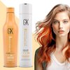 GK HAIR Color Shield Shampoo and Moisturizing Conditioner Kit with no Paraben and Sulfate for Environmentally Stressed Heat Damaged and Color Treated Hairs
